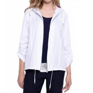 NEW PICADILLY lightweight jacket in white